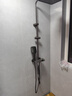 荣事达花洒淋浴全套卫浴室喷头花洒套装增压沐浴家用恒温洗澡家用三件套 空气增压枪灰色【智能恒温款】 实拍图
