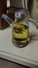 欧乐多（Olodo）家用油壶玻璃油瓶醋酱油瓶不挂油的油壶厨房储油罐防爆耐高温 倒油壶 350ml 【贈底托+防尘塞】 实拍图
