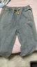 猫霓牛仔裤男春秋季宽松直筒阔腿长裤夏天复古美式高街男生工装休闲裤 1053复古蓝【常规款】 2XL 实拍图