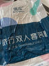 一次性四件套旅行一次性床单被套罩枕套加厚酒店床上用品双人款 单人三件套【纯白】 实拍图