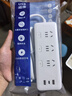 飞利浦新国标安全插座 1.8米6插位分控插座 USB快充2A1C 宿舍插板/插排/排插/接线板/拖线板 4730WA 实拍图