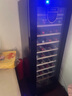 科蒂斯 压缩机恒温红酒柜茶叶柜一体酒柜恒温红酒柜家用客厅小型冰恒温葡萄红酒箱冰茶叶柜吧大小可选 榉木架+红酒满架款带锁+1.26米高 实拍图