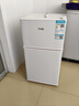 志高（CHIGO）【送货上门】 小冰箱双门小型电冰箱 家用小冰箱双开门冰箱宿舍租房办公室冷藏冷冻迷你节能冰箱 78L双门【一级能效】上冷冻下冷藏 实拍图