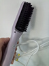 康夫（CONFU）直发梳卷发棒卷直发器负离子造型梳礼物卷直两用便携拉直内发梳子懒人电卷梳KF-524紫 实拍图
