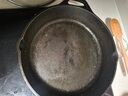 LODGE【美国进口】洛矶平底锅不易粘锅铸铁锅无涂层煎锅煎牛排锅 L8SK3- 26cm 实拍图