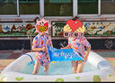 361°儿童泳衣女童可爱印花短袖连体游泳衣中小童女孩夏季速干泳装 实拍图