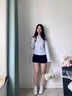 CinvaiKrose【阿Sa蔡卓妍同款】包包女包2025新款斜挎包单肩包七夕情人节礼物 米白【代写贺卡】 实拍图