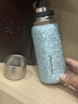 水宜生纯钛保温杯钛杯抗菌保鲜高档焖茶男款水杯茶水分离大容量水杯女士 冰川蓝480ml 实拍图