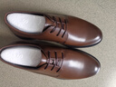 骆驼（CAMEL）皮鞋男2025秋季通勤结婚新郎绅士牛皮正装商务休闲鞋 G15S213081 棕色 39 实拍图