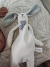 澳贝（auby）婴幼儿玩具小兔安抚巾宝宝哄睡神器阿贝贝新生儿毛绒手偶满月礼物 实拍图