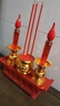 插电蜡烛家用祭拜led电子香炉供奉烛台电子香烛充电宝电池两用款 大号（LED拉尾灯泡）插电款 实拍图