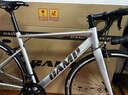 坎普（CAMP）RADON 公路车铝合金顺泰18变速单车圈刹运动赛车碳纤维前叉自行车 闪银色 18速 480码 实拍图