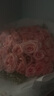 幽客玉品鲜花速递红玫瑰花束表白送女友老婆生日礼物全国同城配送 52朵戴安娜花束 实拍图