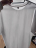宜而爽【100%全棉 5A抑菌】T恤男士打底短袖汗衫罗纹纯棉内衣大码老头衫 实拍图