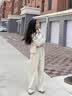班尼路（Baleno）运动休闲套装女2026春秋季新款气质减龄立领卫衣外套阔腿裤两件套 实拍图