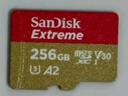闪迪（SanDisk）256GB TF(MicroSD)内存卡 4K极速金卡A2 V30 U3行车记录仪 运动相机无人机 监控存储卡 读190MB/s 实拍图