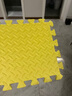 加厚泡沫地垫拼接家用婴儿爬行垫卧室榻榻米垫子打地铺垫子坐垫 黄色 约1.2cm厚30*30cm树叶纹/1片 实拍图