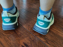 探路者（TOREAD）专款 儿童运动鞋男女中大童鞋秋冬季款减震纽扣跑鞋 米色绿色 32 实拍图