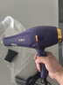 【全网爆款】大风吹风机吹头发家用大功率速干冷热风负离子不伤发电吹风筒 三件套+发廊飓风【1.8线】紫罗兰 实拍图