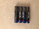 【汉达电池】五号七号碳性电池适用于挂钟摇控器无线鼠标手电玩具 汉达【5号电池】4粒 实拍图