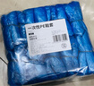 乌斯京鞋套一次性100只机房室内样板间防水均码耐磨加厚防尘鞋套 实拍图
