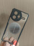 Freeson 适用小米红米K80 Pro散热手机壳保护套镜头全包防摔四角防撞简约透明 金属磁吸适配散热器 黑色 实拍图