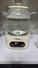 美的（Midea）花漾0胶水全玻璃全自动养生壶 办公室多功能煮茶壶 烧水壶恒温电热水壶煮茶器花茶壶1L YS10B101 实拍图