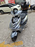 吉浪款迅鹰125踏板车摩托车超级鹰尚领鬼火代步国四电喷可上牌 青春版国四电喷可上牌 灰色 实拍图