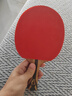 红双喜DHS狂飚七星乒乓球拍横拍比赛柚木面材+碳素H7002赠球 实拍图
