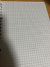 得力（deli）A5不硌手活页本线圈本笔记本本子灰色方格可开合初高中作业本HA550 实拍图