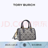 Tory Burch汤丽柏琦 T MONOGRAM 迷你提花波士顿斜挎酒桶包82939 Tory 海军蓝  405 实拍图