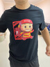 京东京造【东哥同款】猪猪侠X京东外卖联名男士短袖T恤 黑色 2XL 实拍图