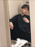 GENIOLAMODE【敖瑞鹏代言】卫衣男纯色休闲圆领长袖上衣日常百搭衣服男装 实拍图