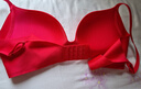 都市丽人本命年红色内衣女文胸无钢圈光面无痕薄款聚拢胸罩2B25C4 实拍图