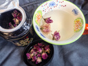 陈一凡 玫瑰花茶 精选平阴重瓣红玫瑰花蕾无硫熏 搭枸杞泡水养生茶70g 实拍图