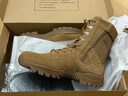 际华三五一三新式棕色作战靴作战鞋户外超轻防滑耐磨训练靴沙漠高帮登山鞋男 棕色21作战鞋【高配】 44 码【270】两双鞋垫 实拍图