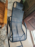 舒客艺家  网布摇椅阳台家用休闲躺椅大人客厅摇椅中式网红懒人可躺休闲椅 松柏绿-黑架【透气特斯林网布】 实拍图