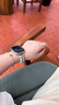 Apple/苹果 Watch Series 10 智能手表GPS款46毫米银色铝金属表壳丹宁色运动型表带S/M MX203CH/B 实拍图