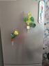 花点馨意水培容器小花瓶实木插花器创意试管磁吸冰箱贴装饰 混色2个装8944 实拍图