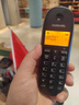 摩托罗拉（Motorola）数字无绳电话机 无线座机 子母机单机 有背光 才清晰 办公家用 来电显示 三方通话 C1001XC(黑色) 实拍图