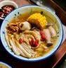 京瑧礼云南特产菌菇汤包350g 煲汤炖鸡火锅食材50颗羊肚菌 源头直发 实拍图