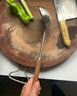 老饭骨 锅铲炒勺食品级304不锈钢炒菜铲子勺子炒勺黑胡桃木家用 黑胡桃炒勺 实拍图