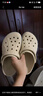 卡骆驰（CROCS）贝雅卡骆班儿童洞洞鞋沙滩鞋男女童包头拖鞋/207018/207019 冬日白-11S 33 (200mm) 实拍图
