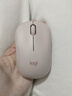 罗技（Logitech）M221轻音鼠标 无线鼠标 办公鼠标 对称鼠标 带无线微型接收器 茱萸粉 实拍图