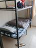 加厚上下铺成人床双人铁架床双层床员工宿舍上下床学校高低架子床 升级六腿特惠款 90*200（送静音床板） 实拍图