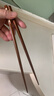 京东京造 筷子 家用食品接触级餐具铁木日式分餐【天然原木】6双礼盒装 实拍图