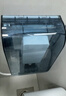 西门子（SIEMENS）开关插座防水盒 通用86型暗装面板IP55防溅盒 透明黑(可90°悬停) 实拍图
