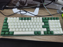 B.O.W航世 G100 有线机械键盘 电竞游戏客制化热插拔机械键盘 办公家用混彩背光键盘 白绿红轴 实拍图