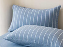 水星家纺枕套全棉枕头套100%纯棉A类针织棉枕头罩一对装双人家用48x74cm 实拍图