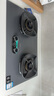 华帝（VATTI）【小飞碟Max】国家补贴双边定时燃气灶天然气专用嵌入式5.2kW猛火AG玻璃煤气炉双灶台灶具i10308G 实拍图